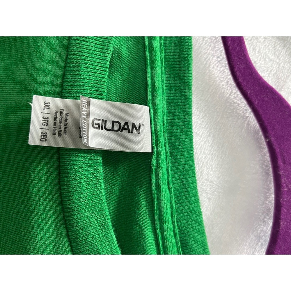 Sun Drop Soda Green Graphic T-Shirt Gildan Heavy Cotton Men's 3XL Retro Logo - Picture 2 of 9